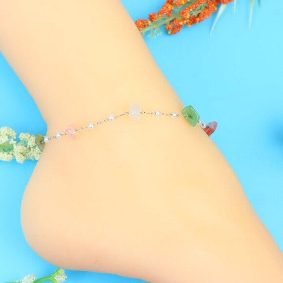 Elegant Handmade Anklet – Perfect for Women & Girls | Ideal Gift Option, DYC1769 - Picture 2 of 11